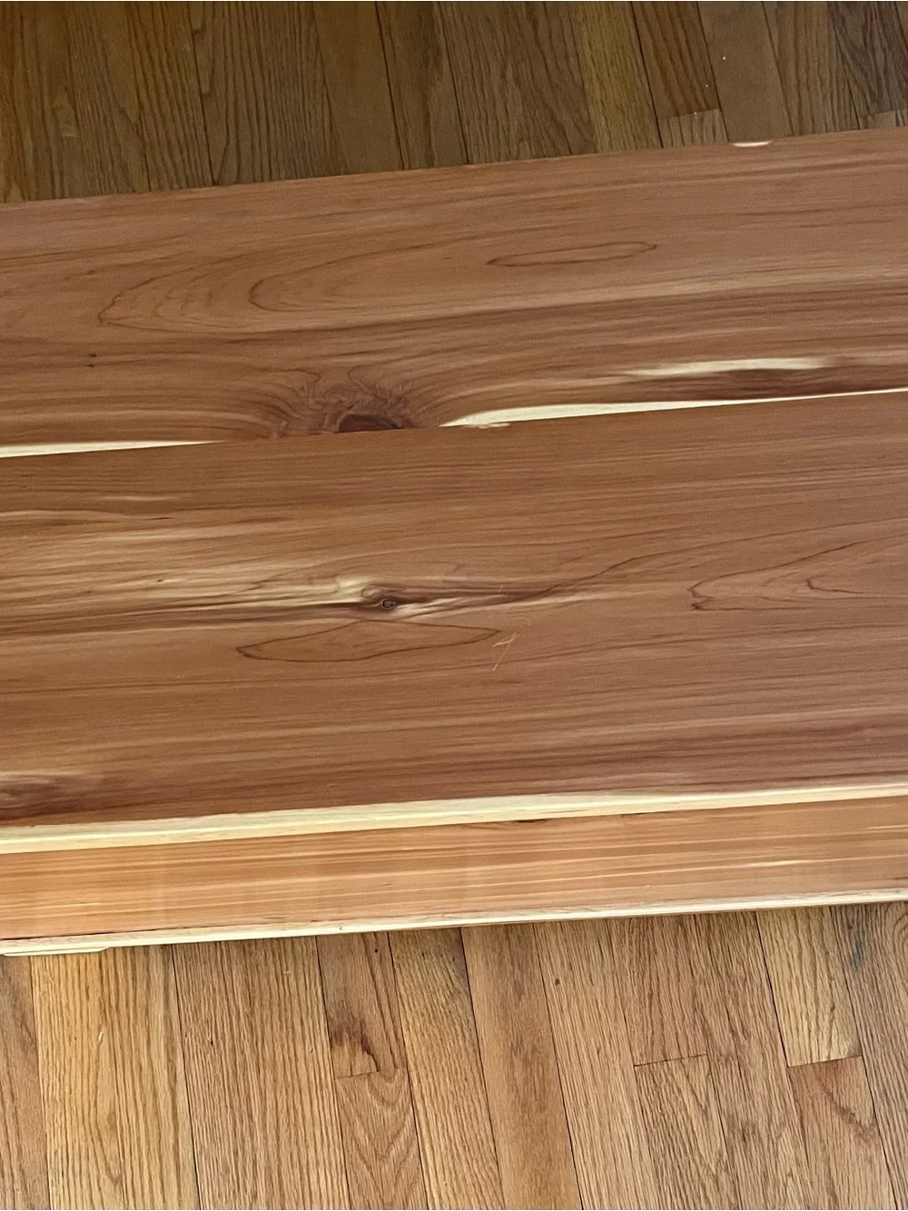 Amish Made Solid Cedar Chest - Natural Brown